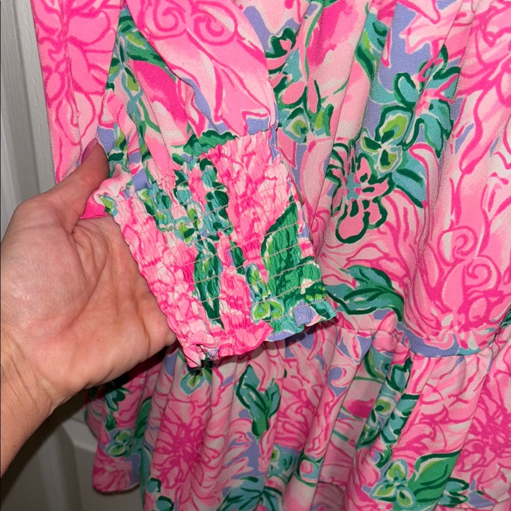LIKE NEW! Lilly Pulitzer Cristiana Dress! - Picture 5 of 14